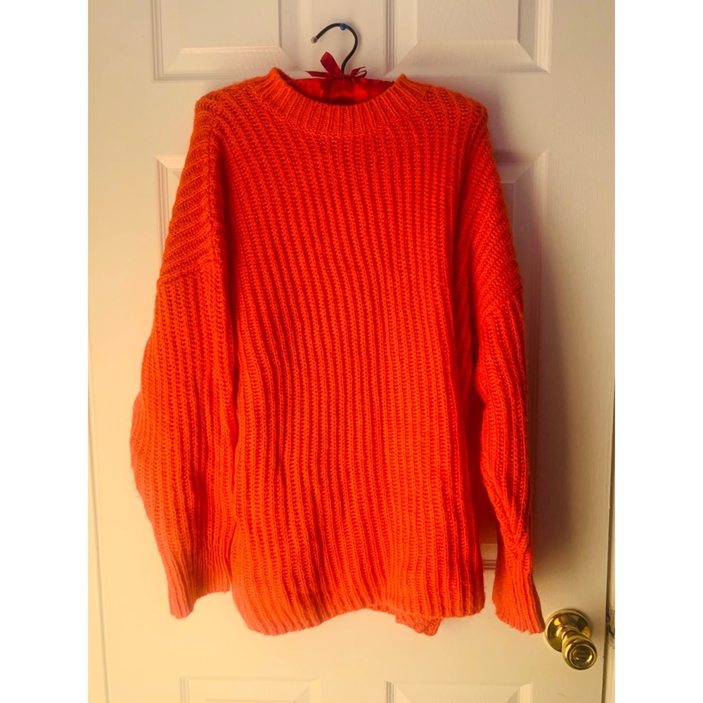 ASOS Orange oversized sweater